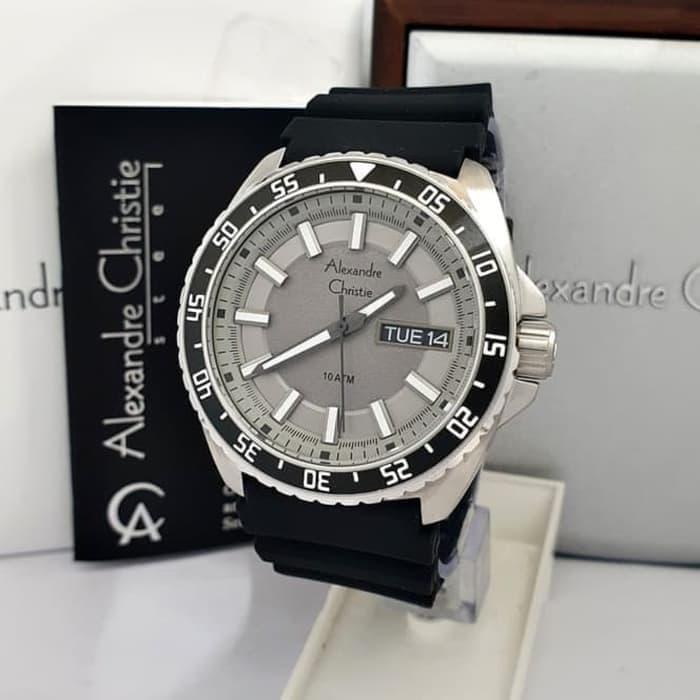 Alexandre Christie 6541ME / AC6541 Silver Grey Original & Garansi