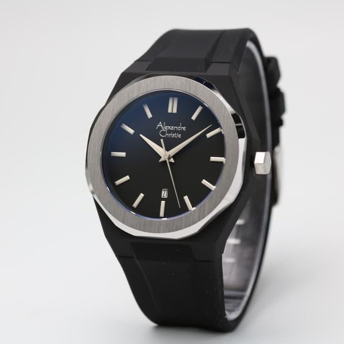 Alexandre Christie 8613MD / AC8613 Black Silver Original & Garansi