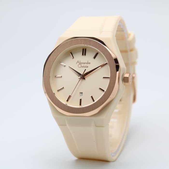 Alexandre Christie 8613MD / AC8613 Rosegold Cream Original & Garansi