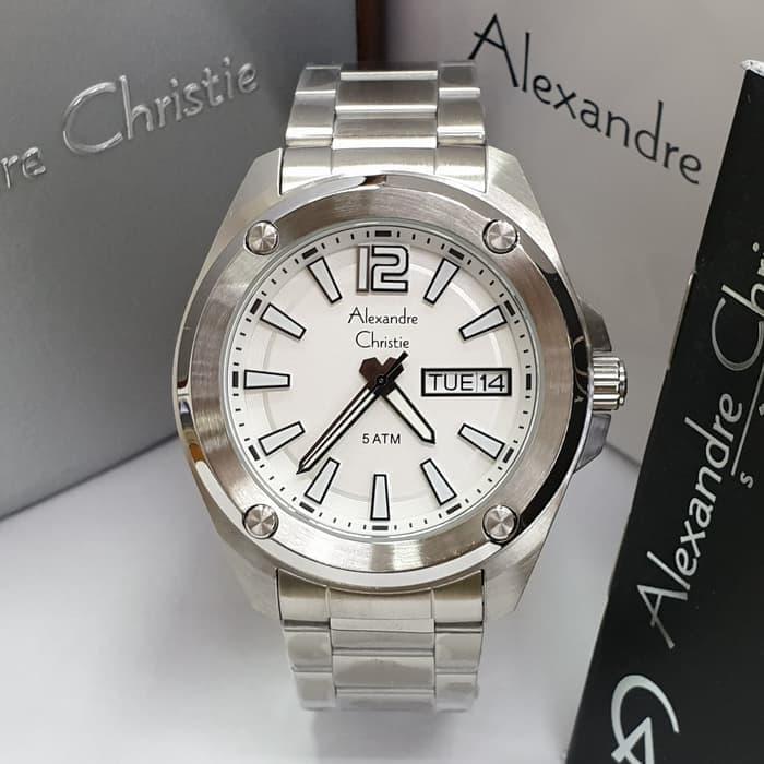 Alexandre Christie 8609ME / AC8609 Silver Original & Garansi