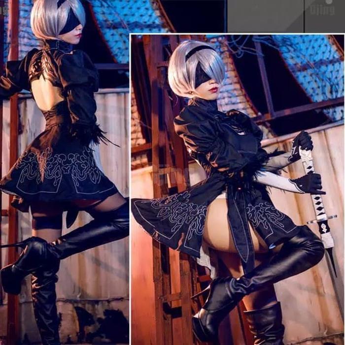 Yorha 2b Nier automata costume cosplay fullset