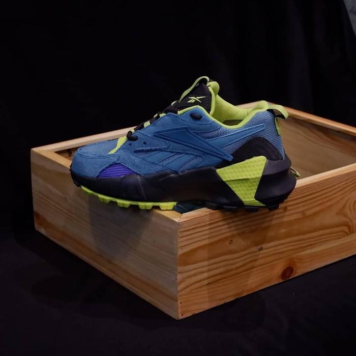 Sepatu Reebok Aztrek Double Mix Blue Original BNWB Murah Diskon Sale