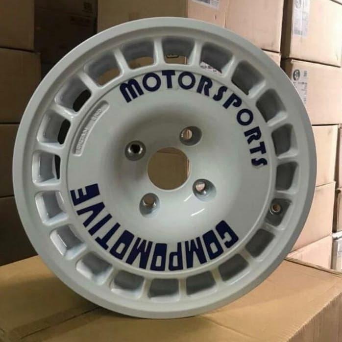 velg rally compomotive R15 4x100/114, 5x114