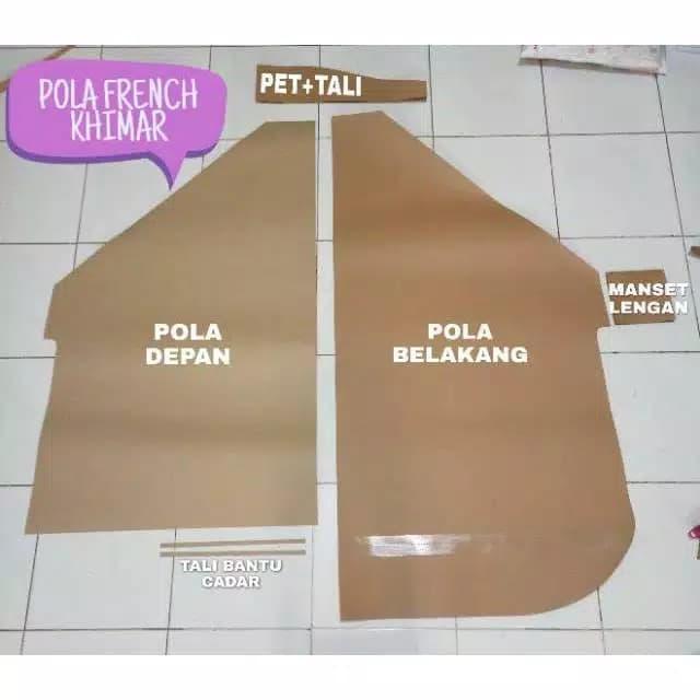 Pola French Khimar, Khimar lancip, dll