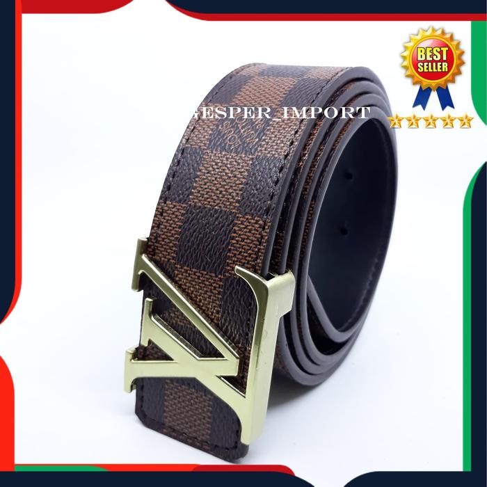 GESPER MODEL TUSUK LV IKAT PINGGANG IMPORT