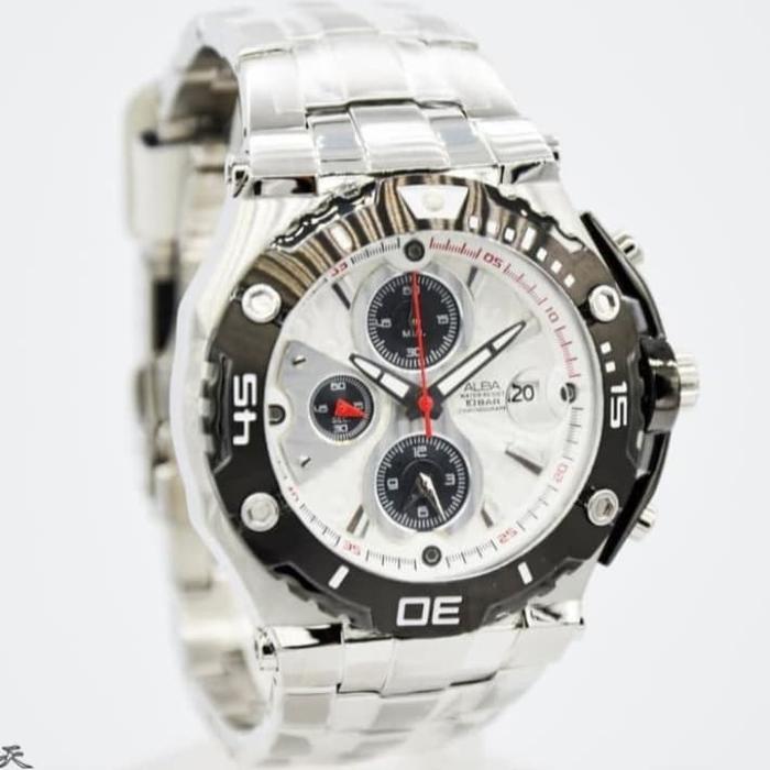 Jam Tangan Pria Alba Original AF3D99X Original 100% Alba