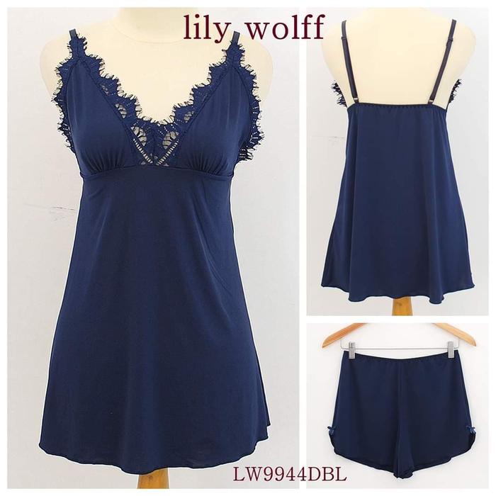 LINGERIE LILY WOLFF BAJU TIDUR SETELAN CELANA SEXY (VICTORIA SECRET VS