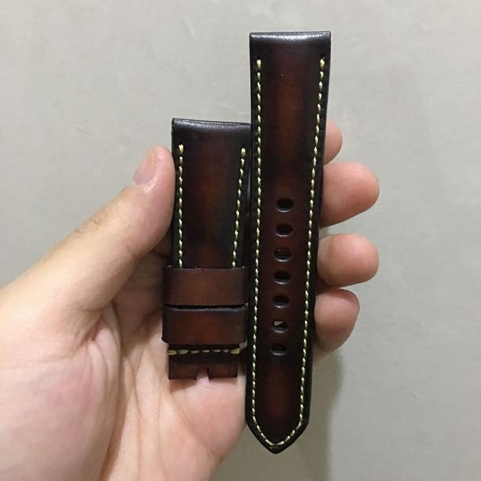 [Gunny Straps] Handmade Leather Ori Artdeco 1 For Omega Aqua Terra 150