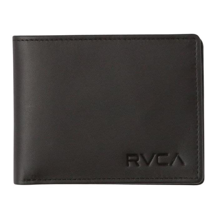 RVCA Crest Bifold Wallet - Black [One Size] MAWAQRCB BLAALL
