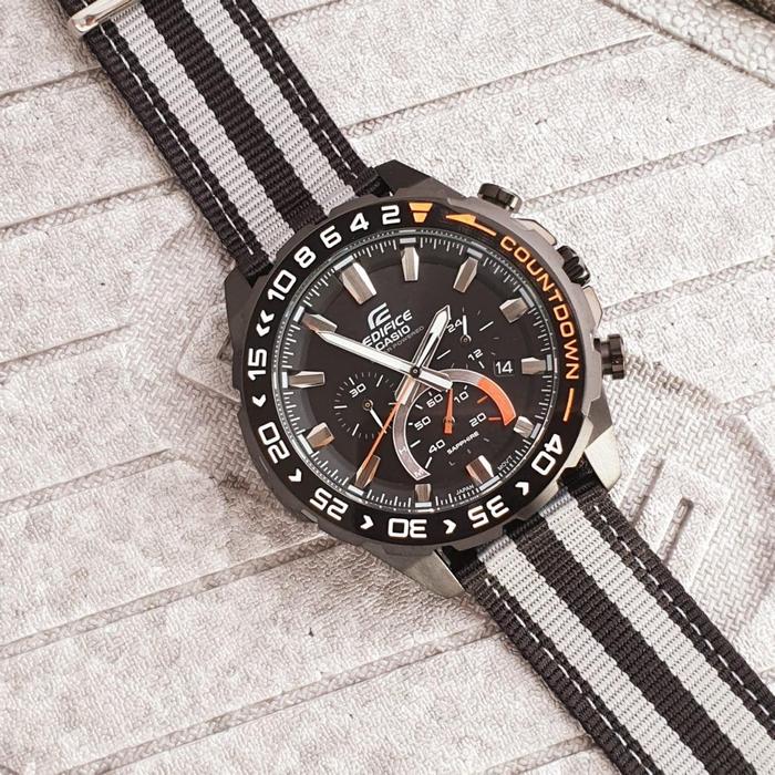 Jam Pria Merek Edifice EFS-S550 Ori BM Fullset 4.5cm