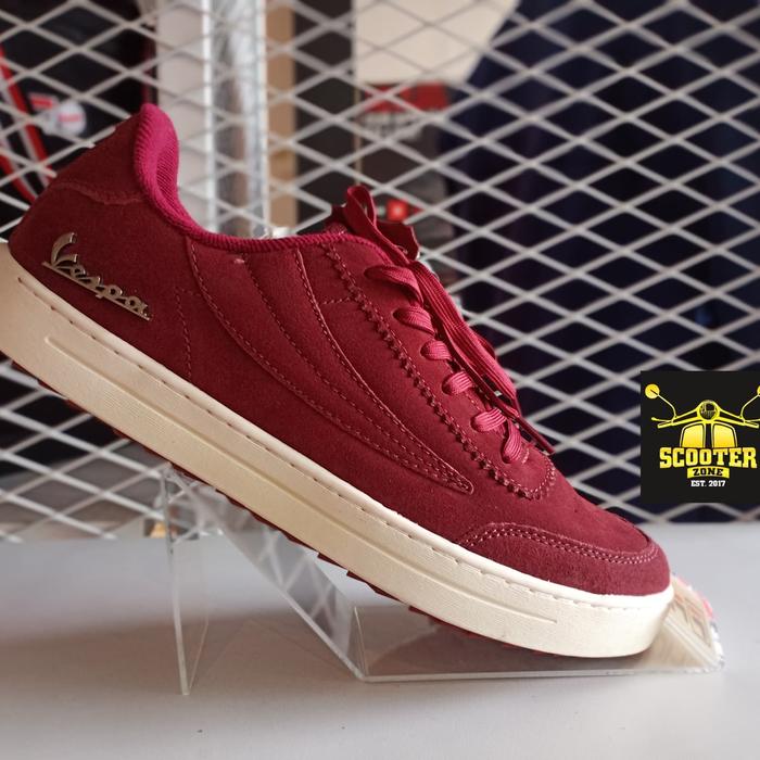 sepatu fila x vespa original RED