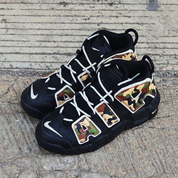Nike Air Uptempo Black Camo