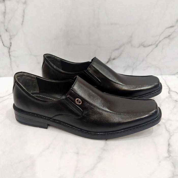 Sepatu Pantofel Pria Kulit Suntour APL320 Terlaris