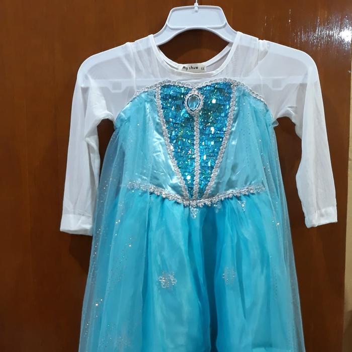 Baju Princess Elsa (Frozen)