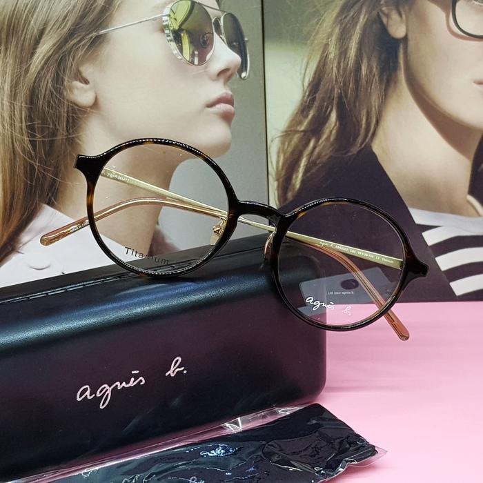 Kacamata Agnes b Original AB60022 TITANIUM