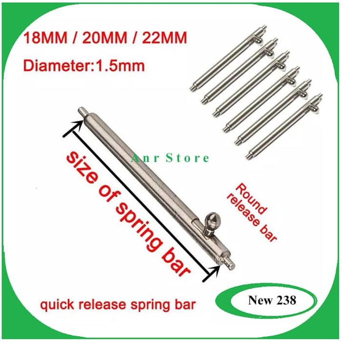 Pin Quick Release Pen Quick Release Spring Bar Quick Release 18 20 22