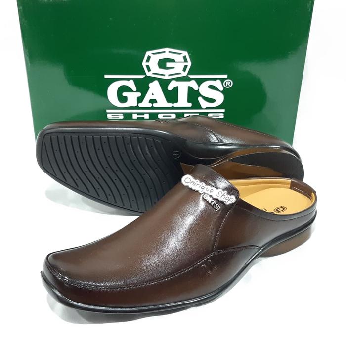sepatu sandal Slop kulit Gats ZU-0061 original