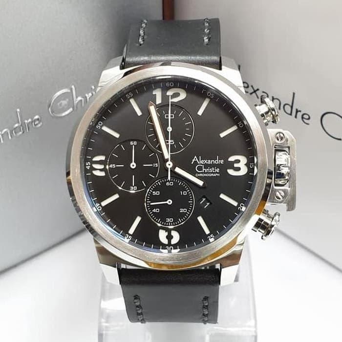 Alexandre Christie AC6280 Chronograph Silver Black