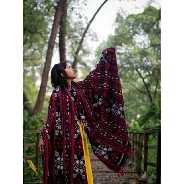 Kain Tenun Ikat Troso Jepara Blangket Motif Sabu NTT