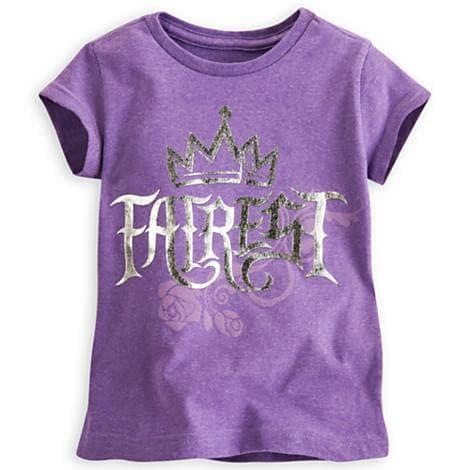 Disney Store USA - Evil Queen Icon Tee for Girls - Descendants - kaos