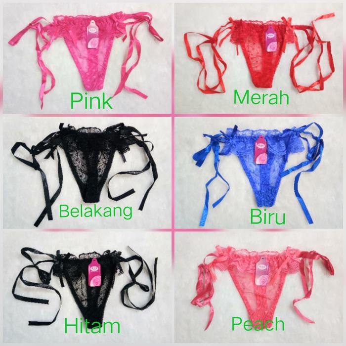Celana Dalam G String Tong Tali samping 8752
