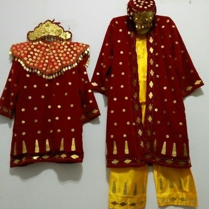 baju adat palembang // pengantin palembang set komplit