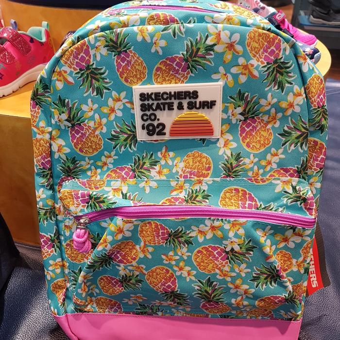 Tas Skechers ORIginal Backpack Large Pineapple Pink Twinkle Toes
