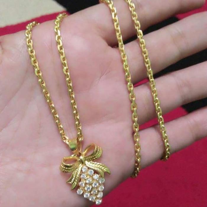 kalung replika emas 24 karat