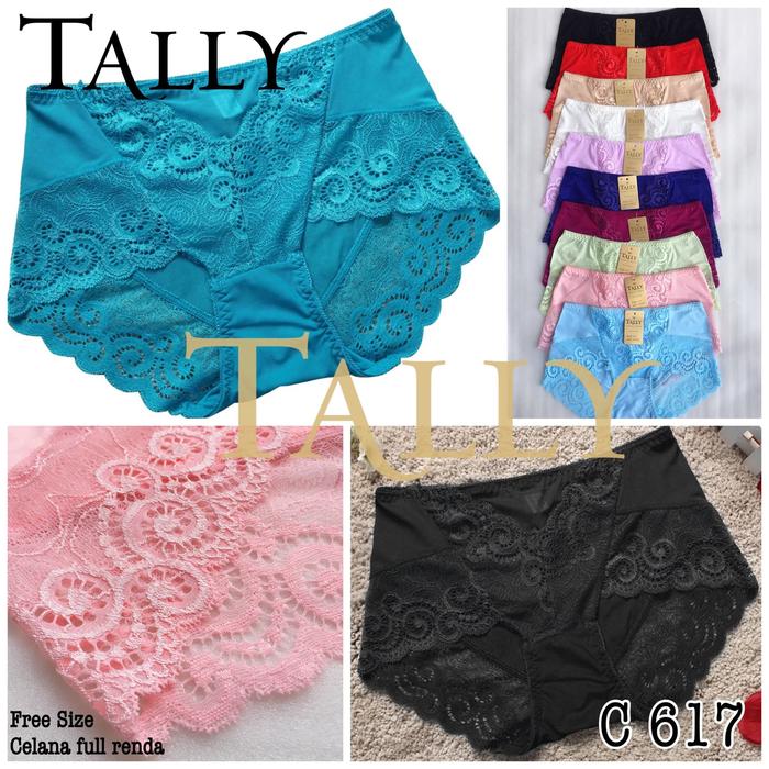 CD Celana Dalam Wanita Full Renda Brukat Tally 617 Bahan Halus