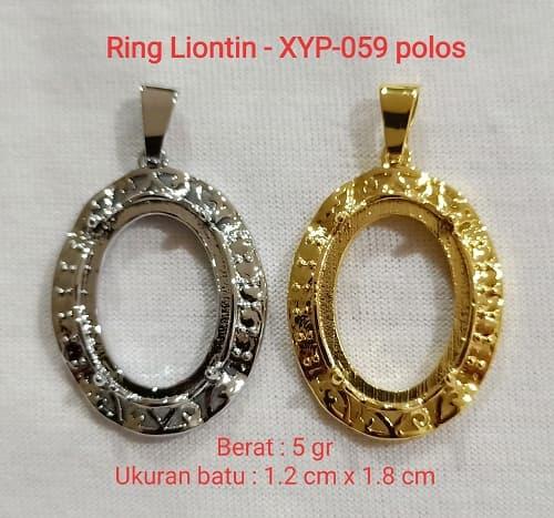 Ring Kalung Titanium Liontin ikat batu akik per codi DICS 50% zyp-059