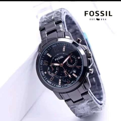jam tangan wanita super premium fosil / jam tangan wanita analog fosil