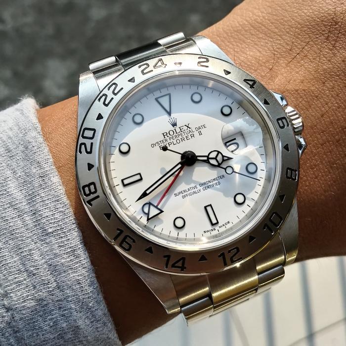 [SOLD] - Rolex explorer II 16570 white dial