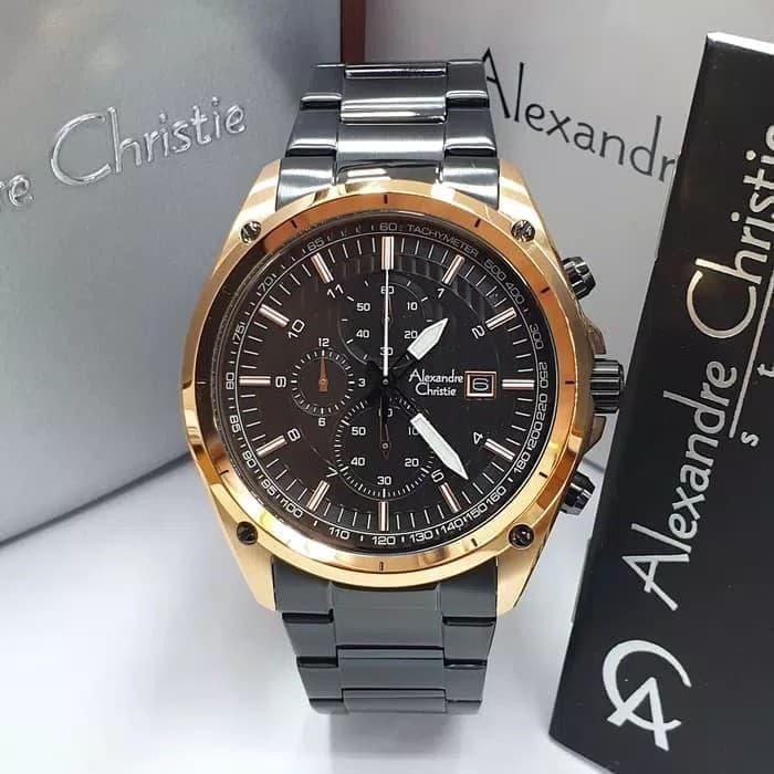 Jam Tangan Pria ALEXANDRE CHRISTIE Original AC 6493 MC BBRBA