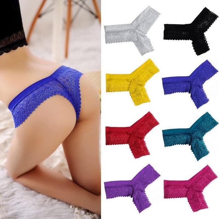 BERKUALITAS IMPOR celana dalam wanita g string CD thong lace pola