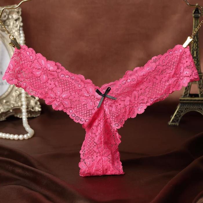 BERKUALITAS IMPOR Sexy Lingerie Thong Gstring Underwear CD High