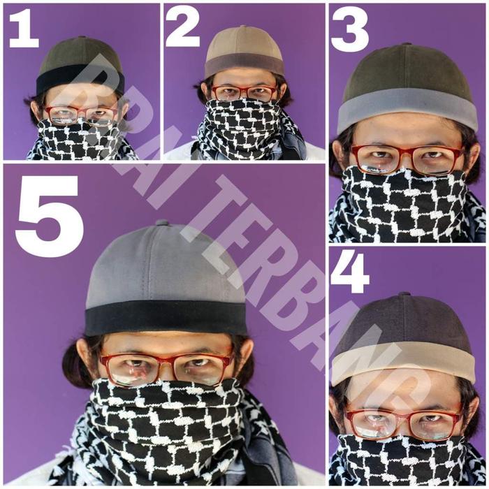 peci gaul beanie mikihat muslim kaffah