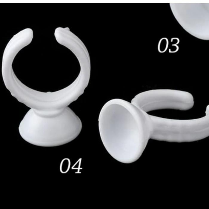 Ring SMALL Cup/Cincin Eyelash Extension Ready Sekat & Non Sekat untuk Lem Eyelash Extension