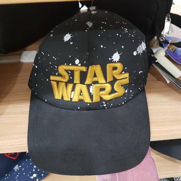 Topi Star Wars Black Nevada Hitam