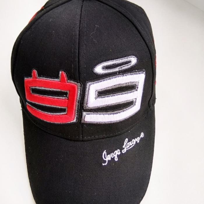 topi baseball pria keren motif motogp lorenzo 99