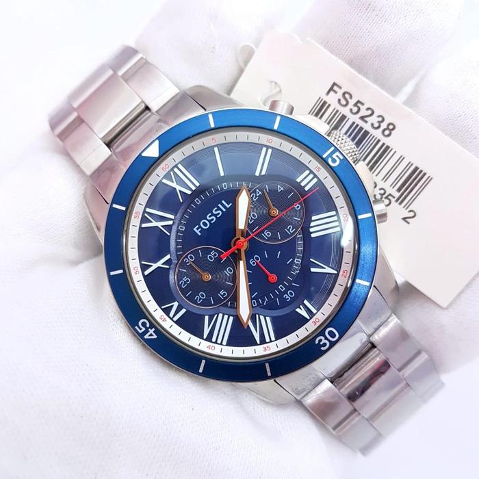Jam Tangan Pria Merek Fossil Original FS 5236 & FS 5238