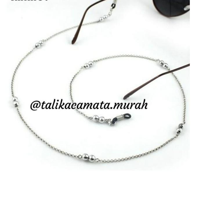 STRAP GLASSES MOTE GOLD/SILVER 4MM