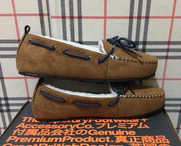 Sepatu Superdry Clinton Moccasin Slipper Original