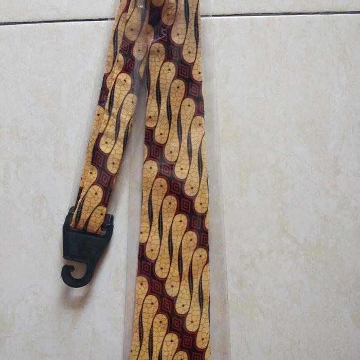 dasi batik coklat muda