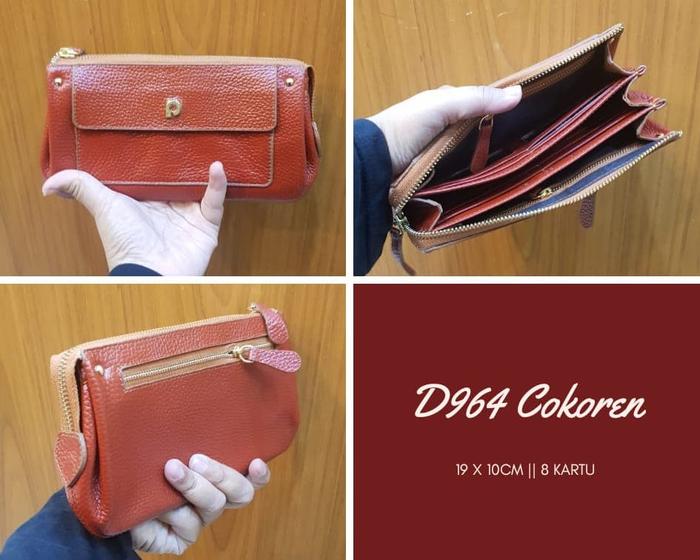 Dompet Kulit Papillon Original D964 cokoren dora