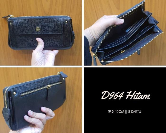 Dompet Kulit Papillon Original D964 Hitam dora