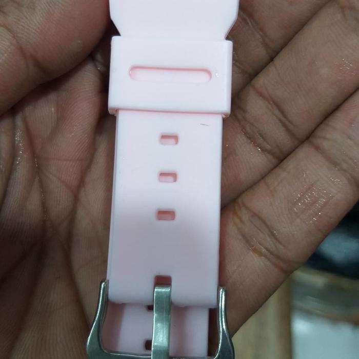 tali jam G shock Baby G - Merah Muda