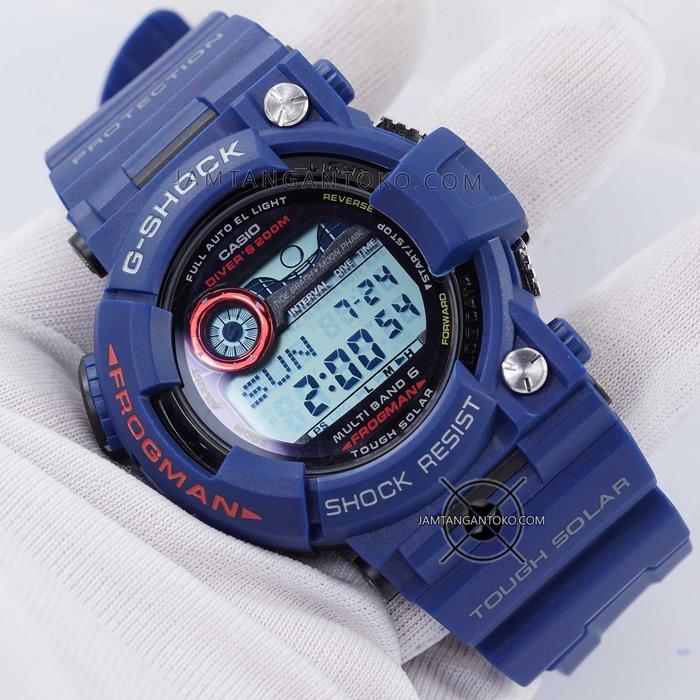 Jam Tangan G Shock GWF-1000NV-2 Navy Blue GSHOCK FROGMAN Biru Ori BM