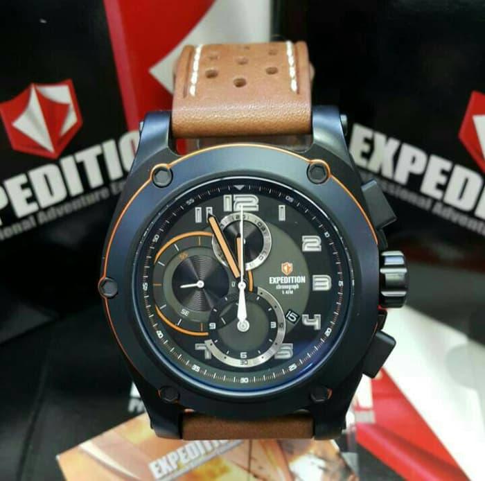 JAM TANGAN EXPEDITION 6395. LEATHER. GARANSI RESMI 1 TAHUN