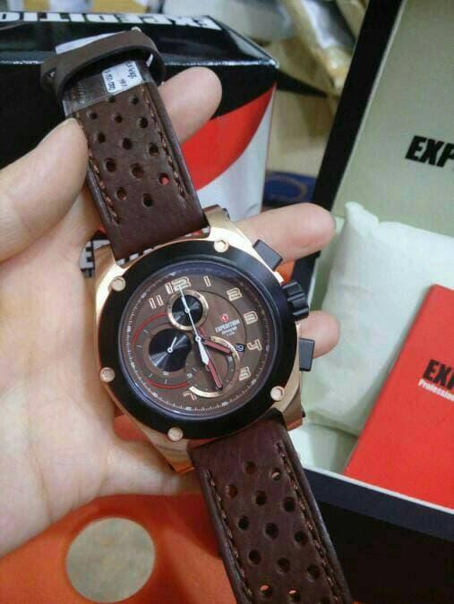JAM TANGAN JAM TANGAN EXPEDITION E6395 ROSEGOLD. GARANSI RESMI 1TAHUN