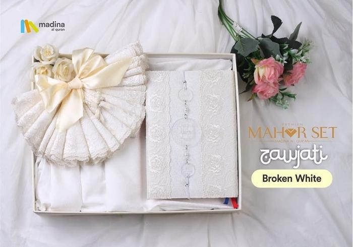 MAHAR SET ZAWJATI MADINA ALQURAN SESERAHAN PAKET MUKENA ALQURAN